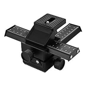 PRO 4 Way Macrofocusing Trilho Slider Close-Up Fotografia Pho