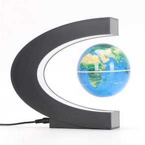 Mapa do Mundo LED Levitação Magnética Globo Flutuante Antigravidade