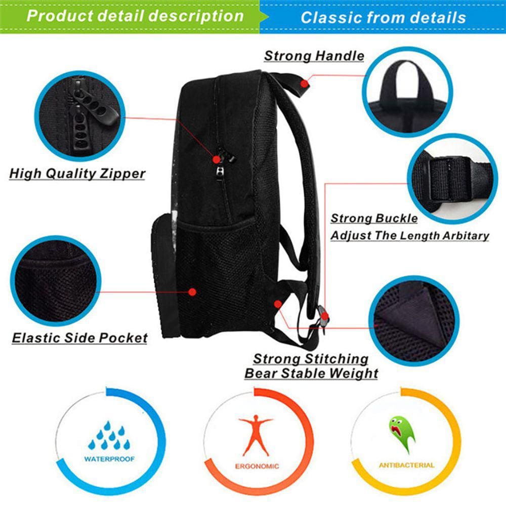 Mochila Stranger Things preta para meninos