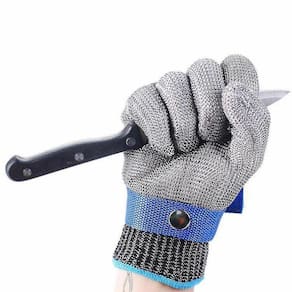 Luva resistente ao corte Nível 5 Aço Inoxidável Corte Fio Mes