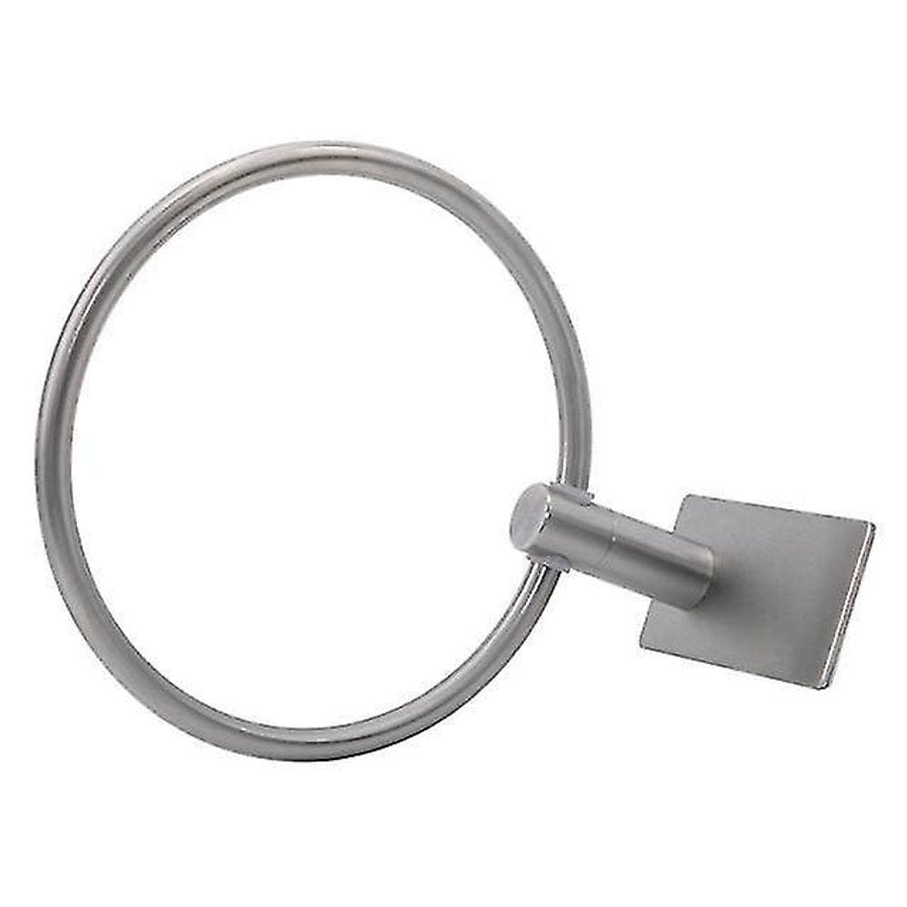 Acabamento prateado montado na parede de aço inoxidável toalha de banheiro ho