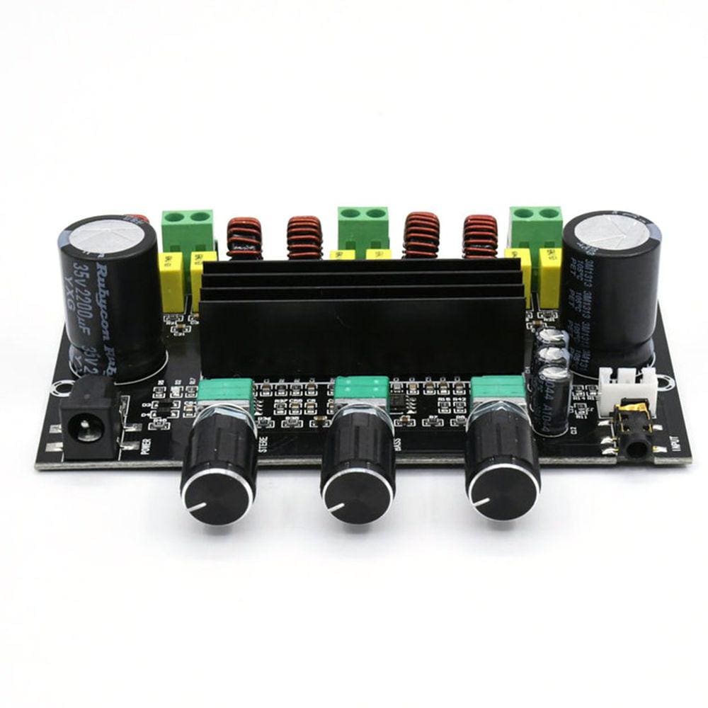 XH-M573 2.1 canais de amplificador de potência digital placa subwoofer