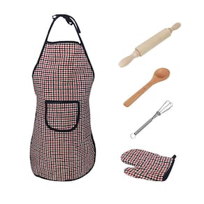 Cozinha Cozinhar Avental Luvas Brinquedo Set Crianças Ho