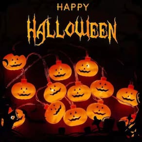 Luzes de decoração de abóboras de Halloween - 5m 20 LED