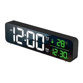 Despertador Digital com 2 Alarmes e Controle de Voz ~(#A1)