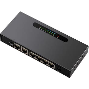 Diewu 6 Porta 1 Gigabit Ethernet Poe Network Switch
