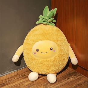 Fruta pelúcia brinquedo boneca criativa cereja melancia abacaxi