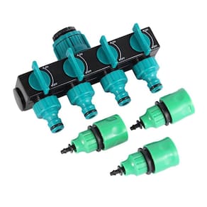 Irrigação do jardim 4 vias Mangueira Splitter Jardim Splitter com D