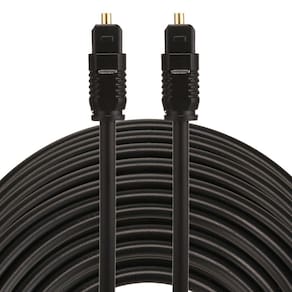 Cabo de fibra óptica EMK Toslink macho a macho 30m OD4,0mm