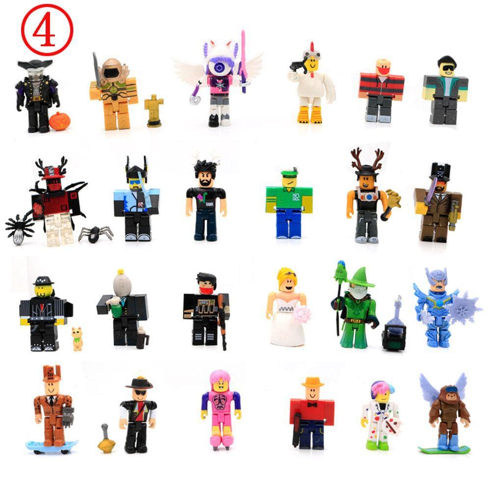 Conjunto de bonecas Roblox Figure com peças de reposição para crianças de 7 a 8 cm