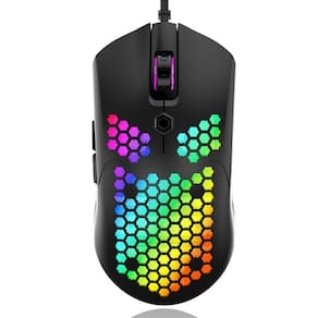 Mouse para jogos M5 USB 2.0 12000 DPI ajustável com fio