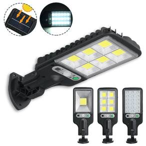 Luz de parede solar LED, luz de rua com sensor de corpo humano