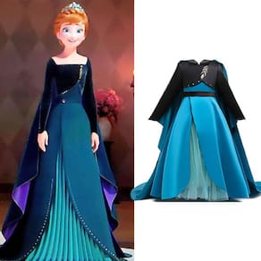 100-150cm Disney Cinderela Girl Dress Vestido Princesa 100