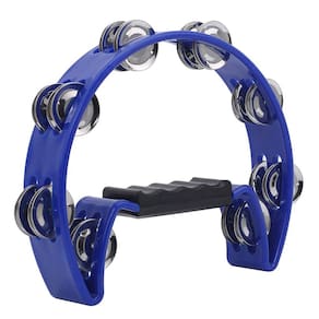 Pandeiro de linha única Tambourine Crescent para cantar