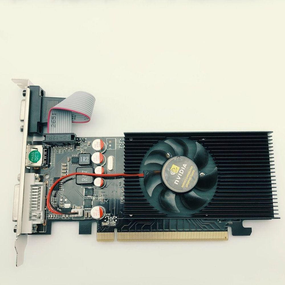 NVIDIA GeForce GT210 1GB 64bit VGA / DVI Computador Placa de Vídeo