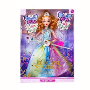 Conjunto de moda de boneca Barbie com movimento ilimitado de 32 cm para meninas