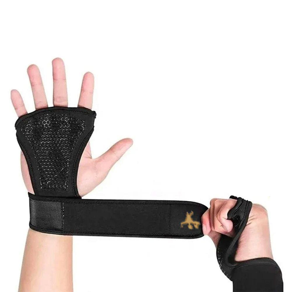Luva Com Munhequeira CrossTrainer Gold Sports Weight