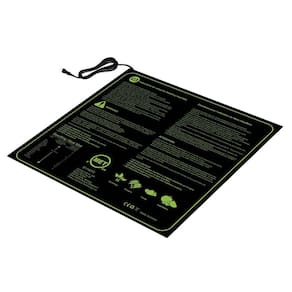 Tapete de aquecimento de mudas 20x20 polegadas impermeável planta germin semente