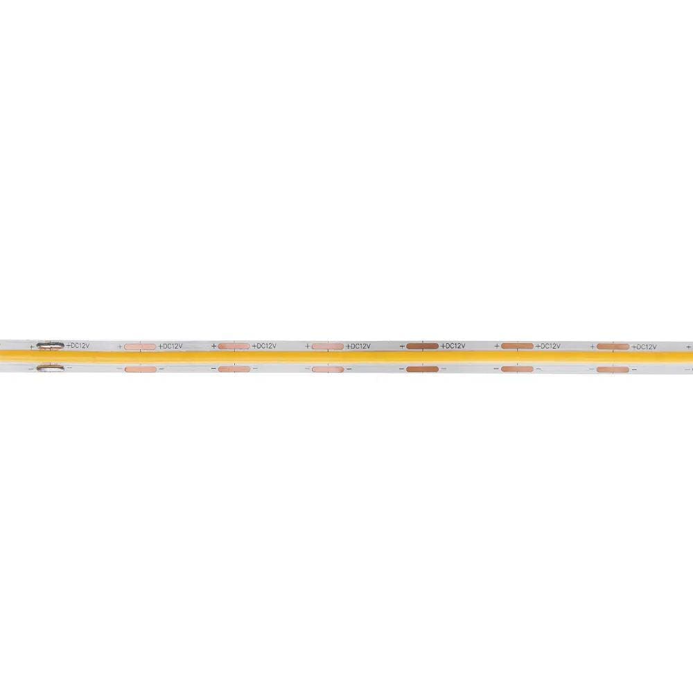 Fita de Led Cob 12V 4000K IP20 12W/m Rolo 5 Metros