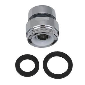 360 Conector de mamilo giratório 22mm 18mm Conector de mamilo Femal