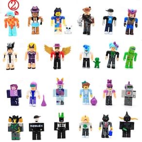 Conjunto de bonecas Roblox Figure com peças de reposição para crianças de 7 a 8 cm