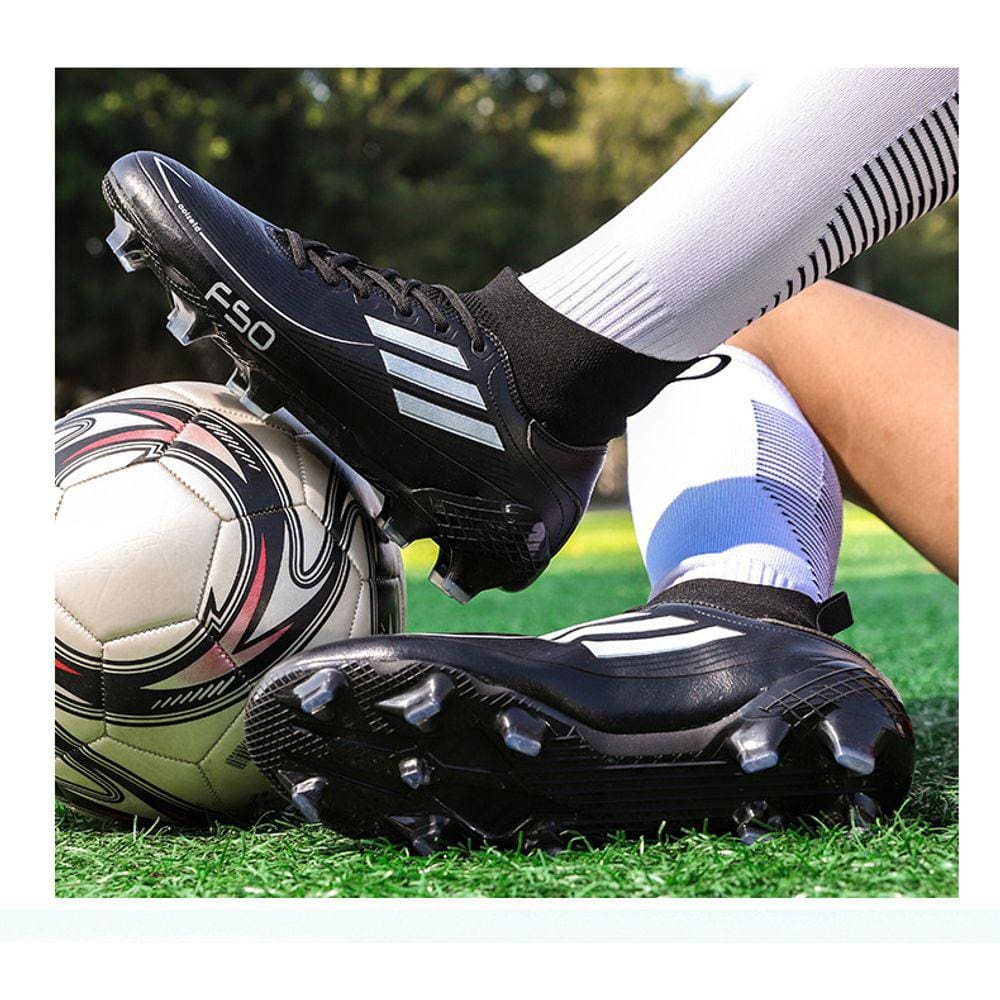 Zapatos de fútbol es para hombre Black 35