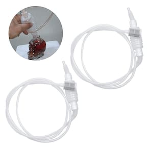 Conjunto de 2 Peças SIFÃO TUBO PLÁSTICO VINHO SIFÃO MANGUEIRA FILTRO