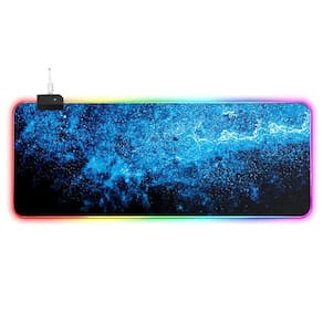Mouse Pad RGB para jogos para mouse e teclado de computador