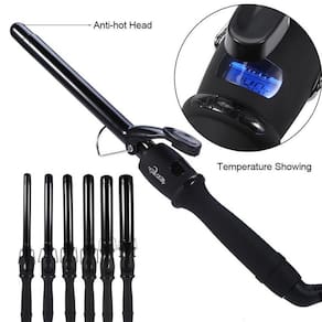 Modelador de cabelo Deep Curly Ceramic Curling Iron