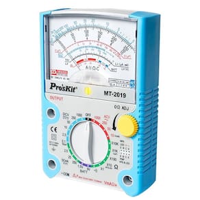 Prós`Kit Multímetro Lógico Safez Padrão DC AC Resistência Mu
