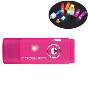 Mini-linterna Recargable USB Portátil La Luz Roja
