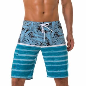 Surfing Print Calças de Praia Respiráveis A01 28