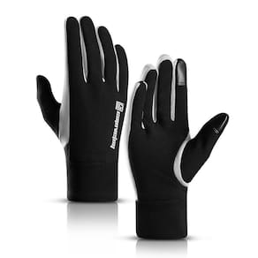 Luvas de inverno à prova de vento quente impermeável touch screen m