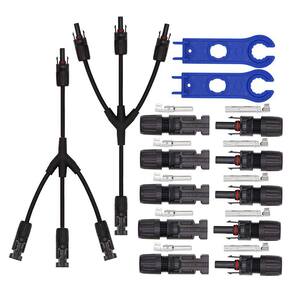 Conectores Y, Hardware de Montagem e 5 Pares de S Macho/Fêmea