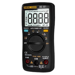 Multímetro digital ANENG AN8008 True RMS 9999 conta