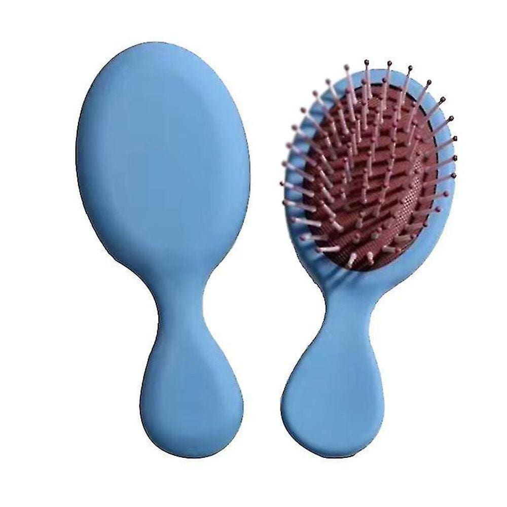 Mini escova oval de cabelo tamanho único