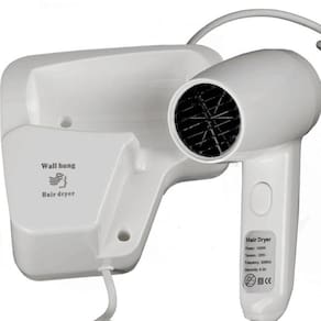 Secador de cabelo montado na parede Hotel 1200W