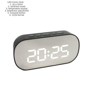 Despertador Digital LED para Crianças Despertador com Soneca Tem