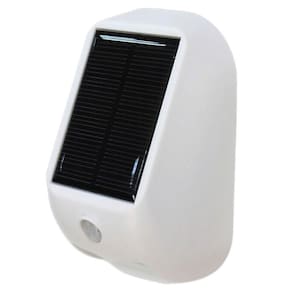 Outdoor 4 LED Solar Powered Fence Lamp Garden Light