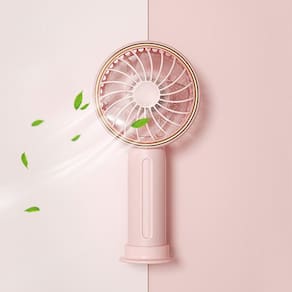 Benks Mão com suporte portátil ventilador de bolso (rosa)