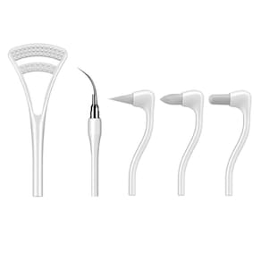 Sonic LED Irrigador Oral Beauty Cleaner Ferramenta Branca (Cinco Hea