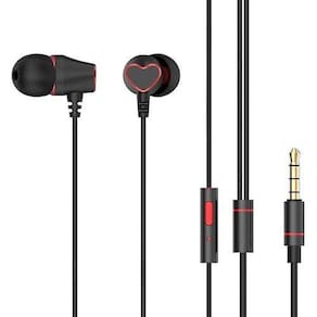 Fones de ouvido com fio em fio de 3,5 mm (tamanho único)