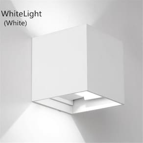 Lâmpada de arandela de parede externa 7W 2-LED Up Down Waterproof