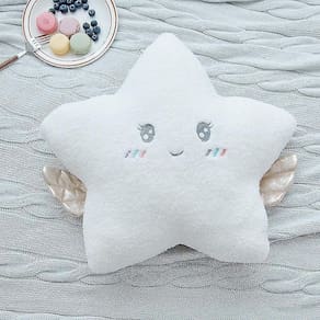 Quente Novo Niew Angel Cloud Moon Star Star Pillow Almofada Macia