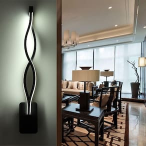Luz de parede LED moderna minimalista 16W 2 unidades para interior