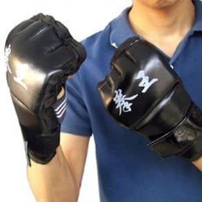 Gants De Boxe Luvas Medio dedo Sandbag Fighting Boxing para