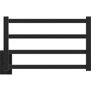 Toalheiro Aquecido Thermo Square Clean Bivolt e Bilateral Preto Fosco