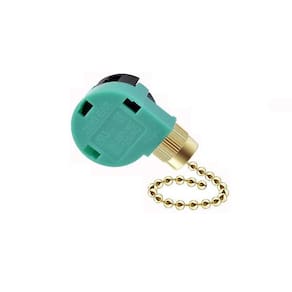 2pcs plug-in multi-posição ventilador puxar interruptor (tamanho único)