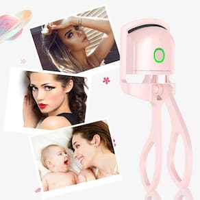 Modelador recarregável com modelador de cílios aquecido para mulheres