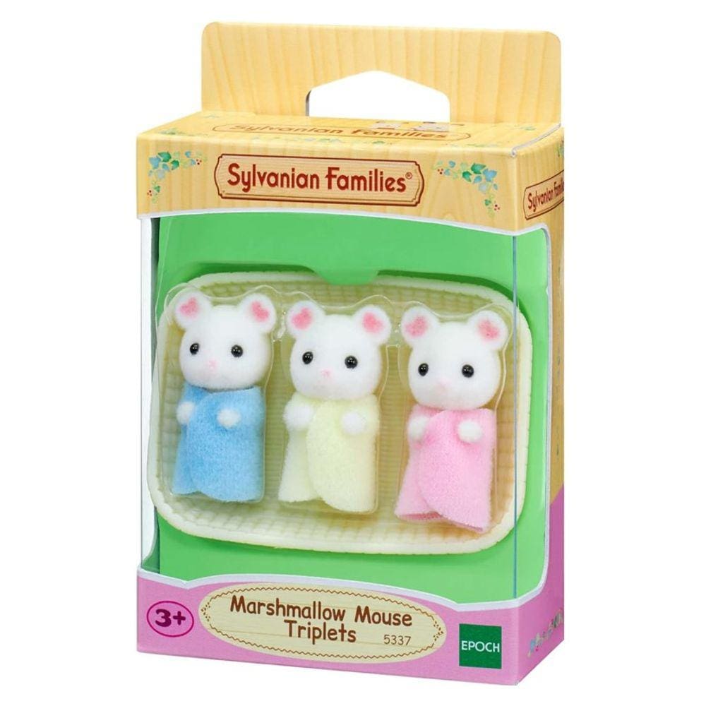 Sylvanian Families Trigêmeos Rato Marshmallow 5337 Epoch
